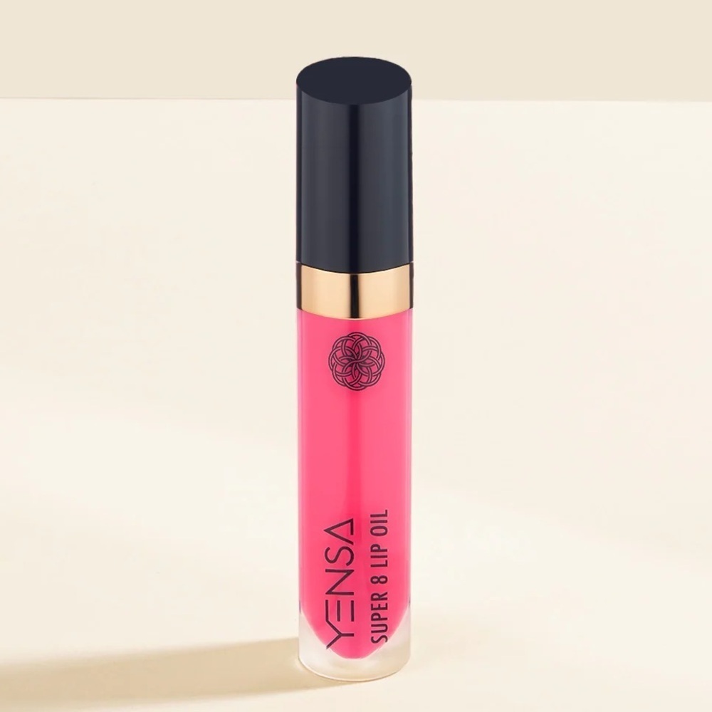 Yensa PINK SHINE Super 8 Lip Oil | NEW | Luxe Lip Oil | BNIB